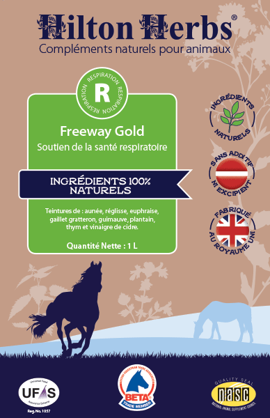Ingrédients de Freeway Gold pour chevaux