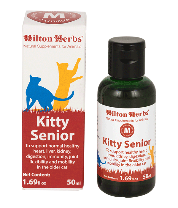 Complément pour chat Kitty Senior de Hilton Herbs
