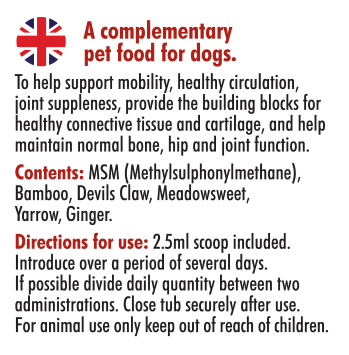 Mobility Support - UK text on label
