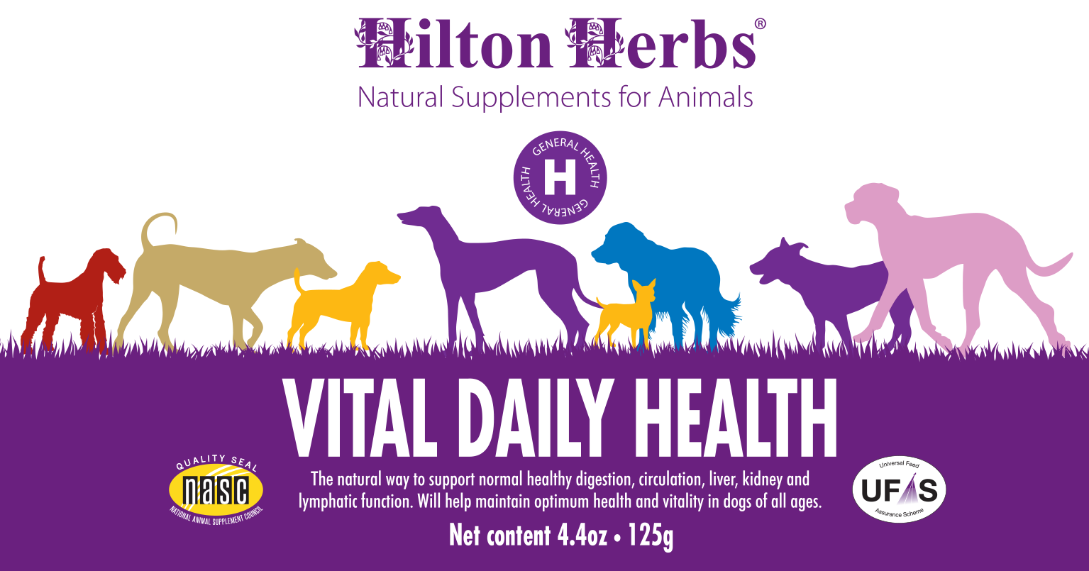 Vital Daily Health - whole label