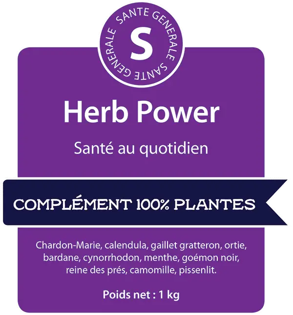 Herb Power - front label
