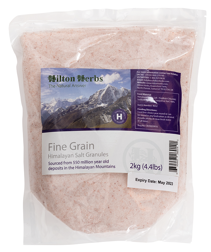 Pink Himalayan Rock Salt Granules - 4.4lb Bag