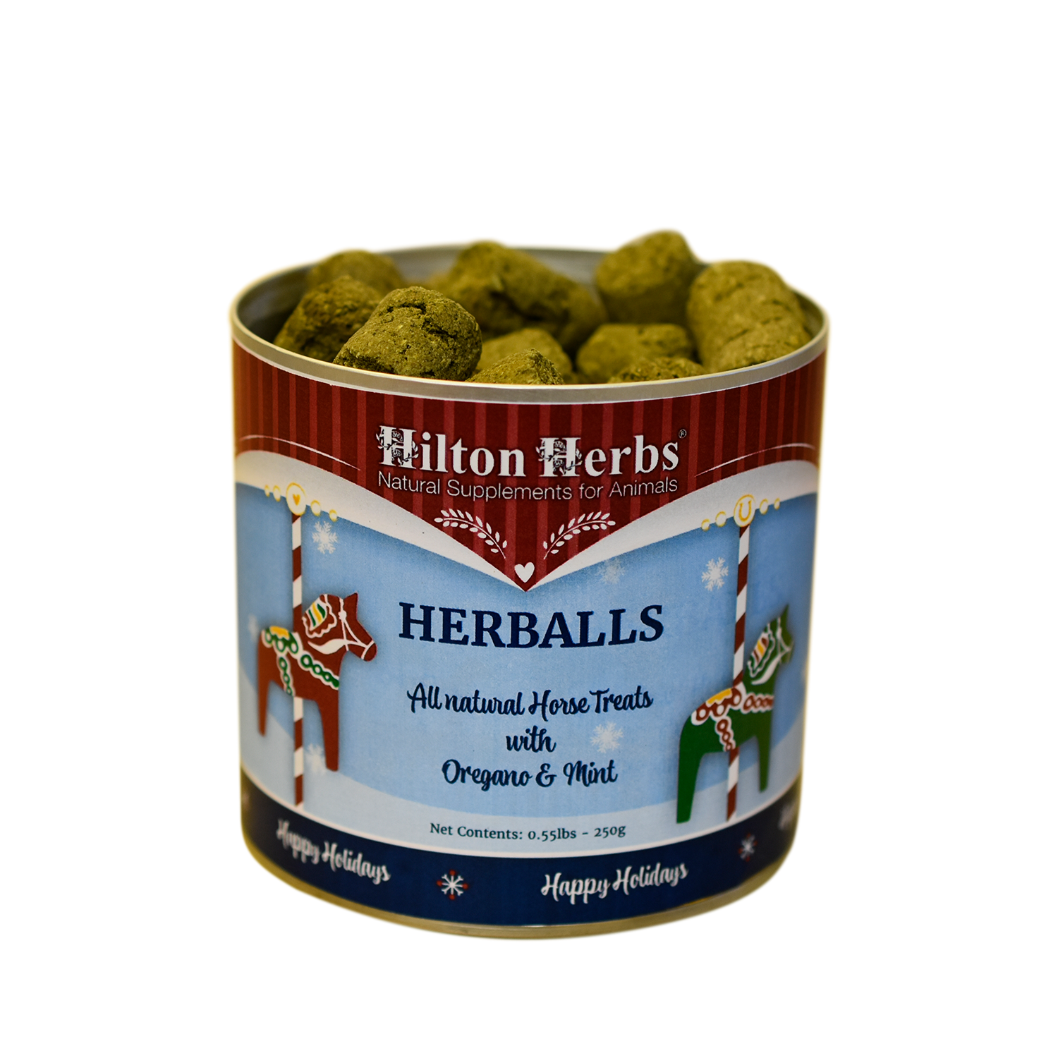 Herballs - tub open - 250g Tub