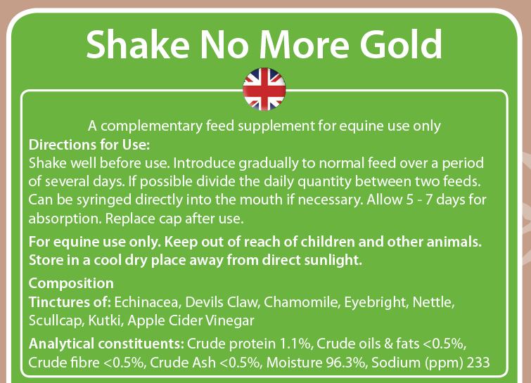 Shake No More Gold image