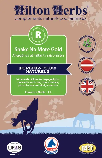 Shake No More Gold - back label