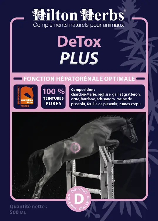 DeTox PLUS - 500ml bottle back