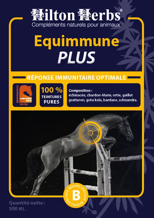 Equimmune PLUS - 500ml bottle back