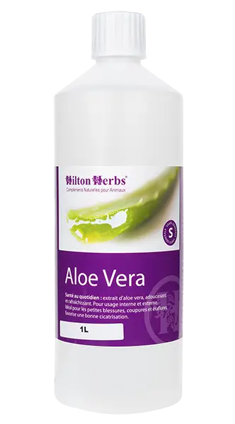 Etiquette Aloe Vera de Hilton Herbs