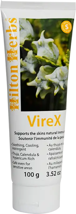 Tube de Virex de Hilton Herbs crème contre les verrues et sarcoïdes pour animaux